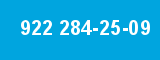 922 284-25-09 922 284-25-09